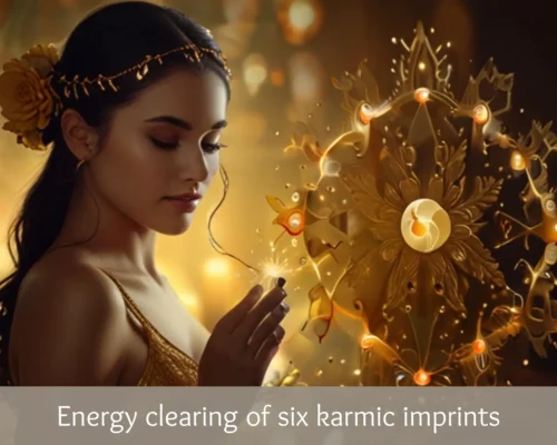 Energy clearing of six karmic imprints