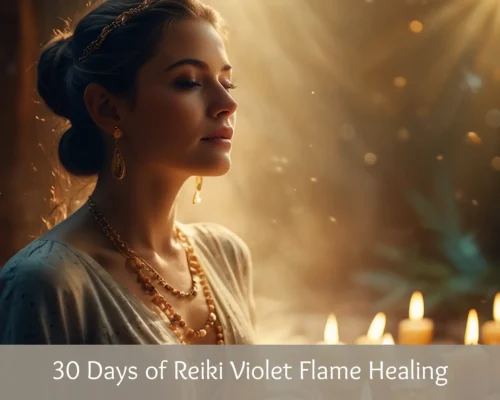 30 Days of Reiki Violet Flame Healing