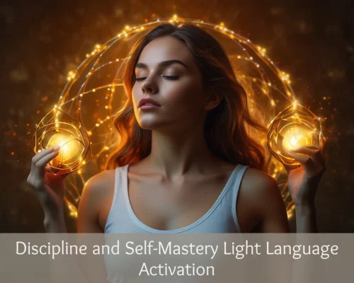 Discipline & self-Mastery light language activation