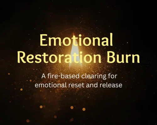 Emotional Restoration Burn